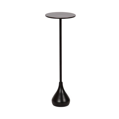 Modern Round Metal Drink Table