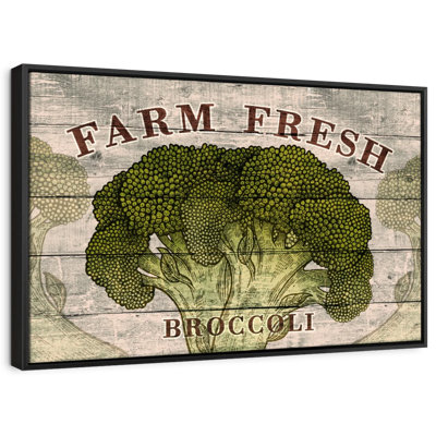«Fresh Broccoli Wall Art»