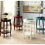 Élégante table bleu sarcelle avec tablette inférieure et rangement - Convient à tout espace Pieds ronds en bois de qualité pour une stabilité Design polyvalent-1703236841