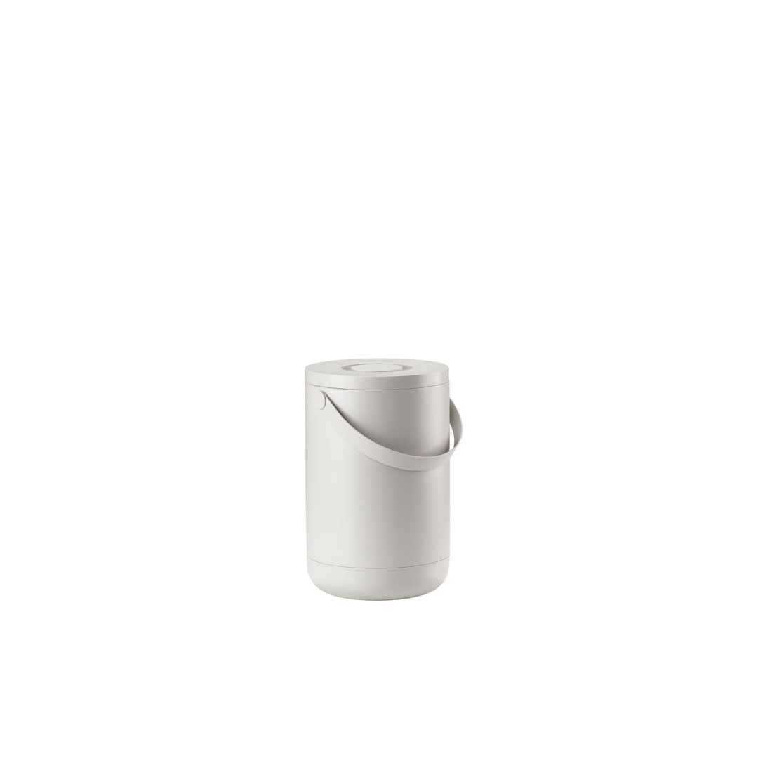 Circular rubbish bin