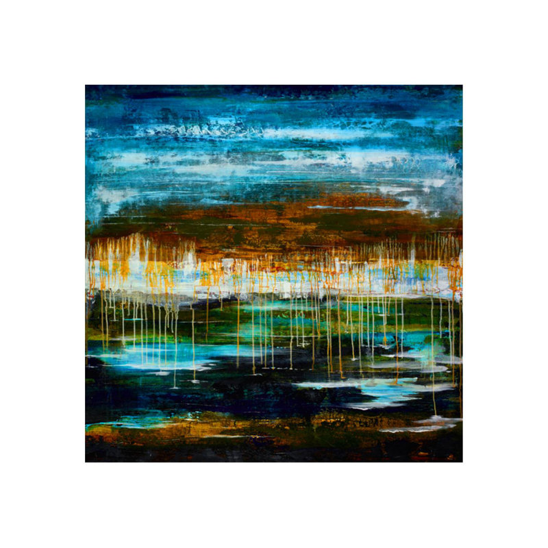 «Marshland Paradise» par Chelsea Art Studio - impression, H 24 po x l 24 po x P 1,5 po, Extérieur