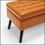 Banc de rangement avec banc de rangement pour chambre à coucher