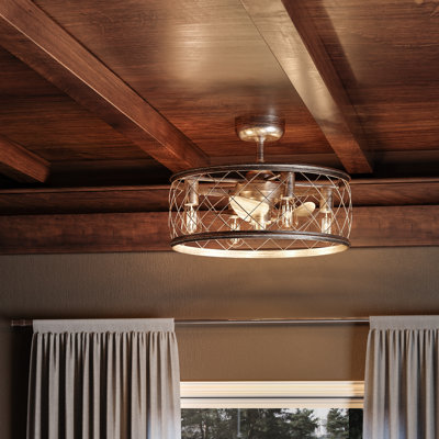 Jonas 12'' Ceiling Fan with Light Kit