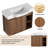 28'' Single Bathroom Vanity Set with Ceramic Sink Top