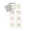 Mingle 8-Piece Cocktail Napkin Set