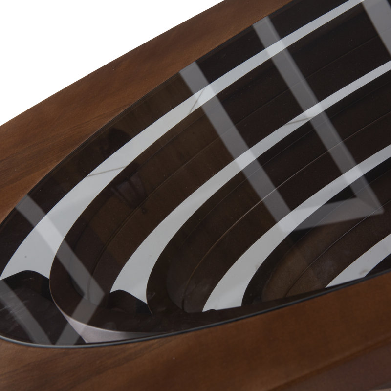 Damarii Glass Top Coffee Table