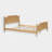 Retro Rattan with Pinewood Platform Bed, French Provincial design, Bedroom Set Avaiable-370551277-370551279