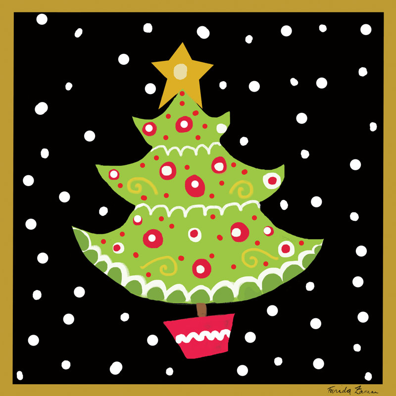 The Night Before Christmas IV - Wrapped Canvas Print, 51cm H x 51cm W x 3.8cm D