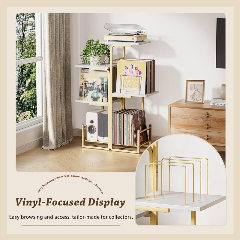 Style Record Player Stand