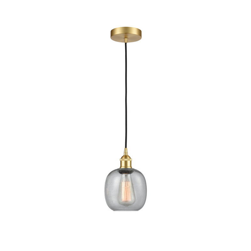 Luminaire suspendu simple à 1 lumière Amila, Doré
