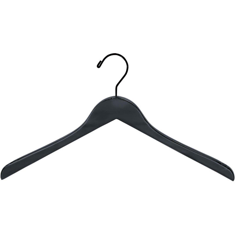 Support supérieur en bois, 50, Noir mat / noir