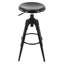 Tabouret de bar pivotant à hauteur réglable, tabourets de bar à hauteur de comptoir avec chaises en métal à hauteur de comptoir avec repose-pieds pour la cuisine et la salle à manger-1017718452