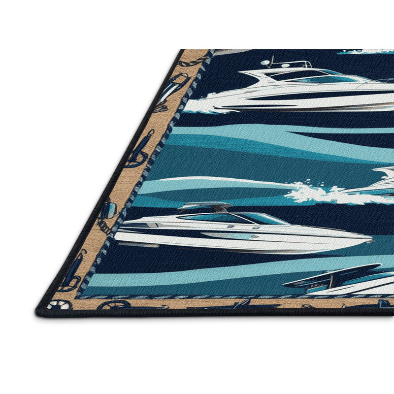  Tapis nautique lavable, Rectangulaire 2 pi x 3 pi