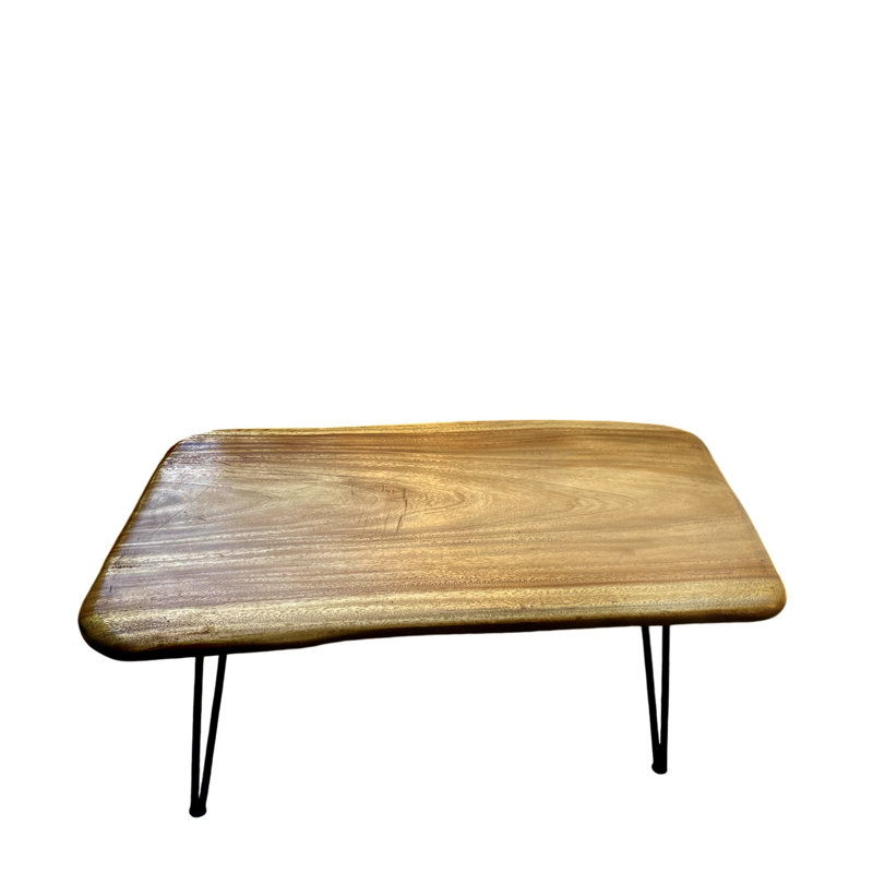 Table basse en bois d'acacia
