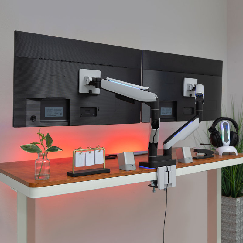 Dual Monitor Desk Mount for Screens up to 35"