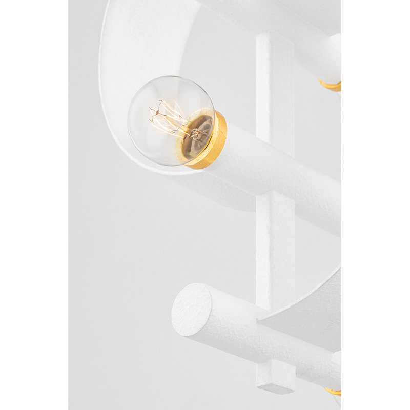Luminaire suspendu géométrique 4 lumières Maddie