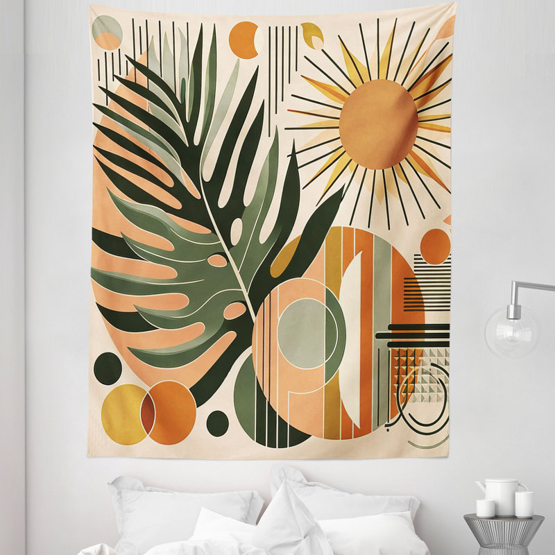 Tapisserie en microfibre, H 88 po x l 68 po