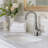 10.9"H Solid Brass Single-Handle Bathroom Sink Faucet-115323078
