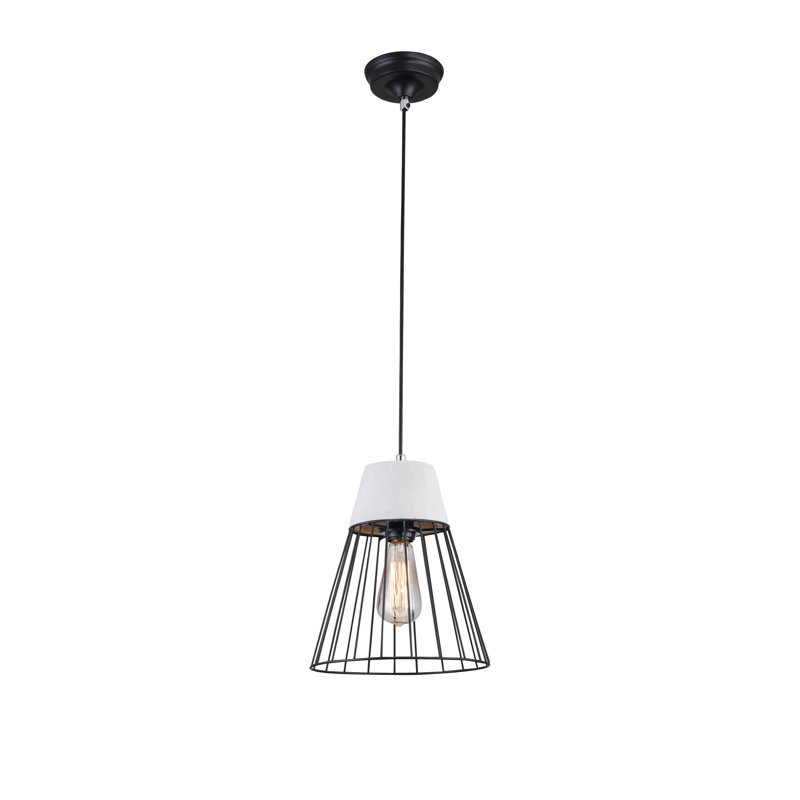Luminaire suspendu à 1 lumière DEL Nishit