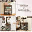 5 - Hook Wall Mounted Coat Rack