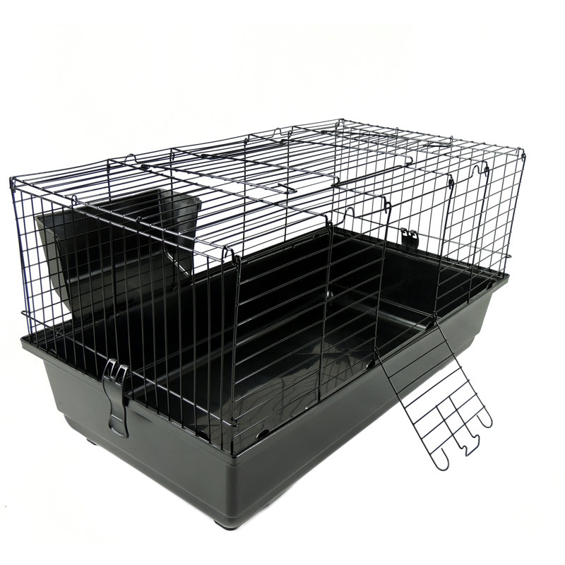 Deforest Rabbit Cage, Black