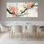 Ensemble de 3 tableaux muraux sur toile représentant des branches fleuries, pour la décoration du salon et de la chambre.-255204124