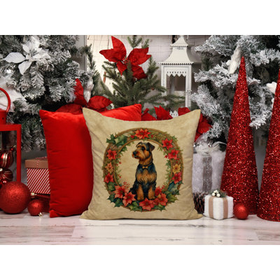 Coussin décoratif intérieur / extérieur en polyester Christmas