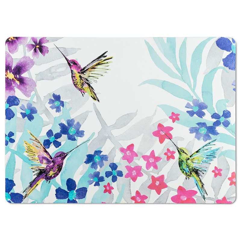 Napperon Hummingbird Garden 18 "