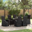 6 - Person Patio Dining Set with Rectangular Table