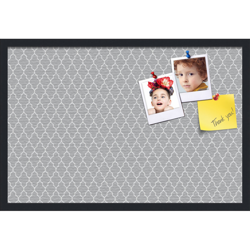 Babillard Pin Cork Pinpix, 24 po x 24 po, Gris / beige