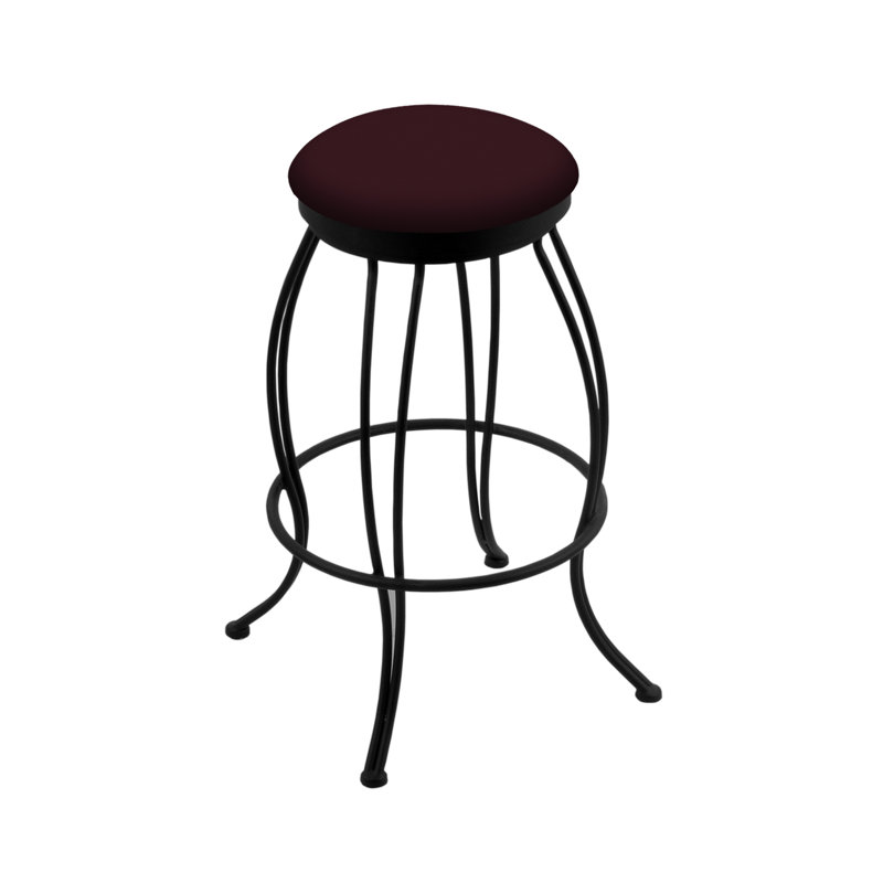 3000 Georgian Swivel Bar Stool, Vinyl-Canter Bordeaux
