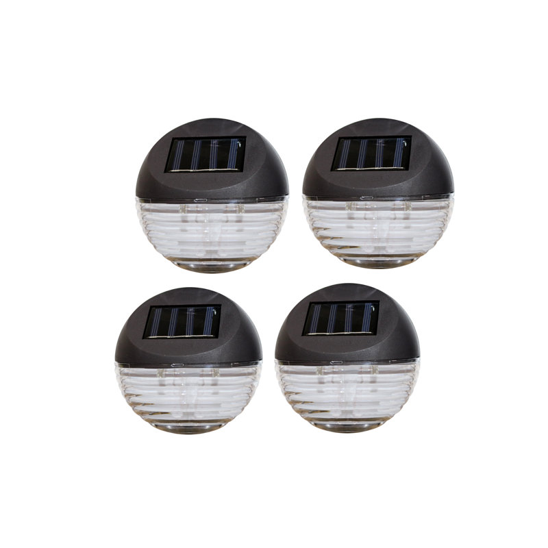 Solar Powered Integrated LED Deck Light Pack