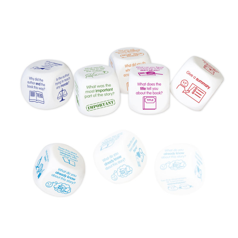 Jeu de dés d'apprentissage