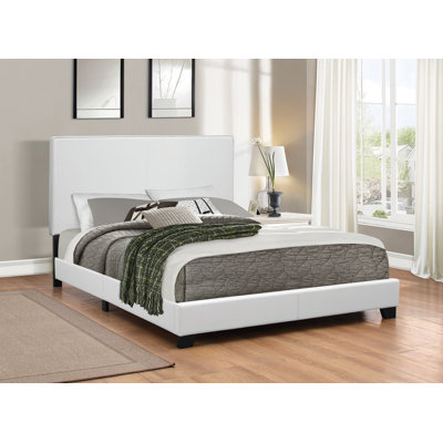 Lit plateforme tapissier Abye