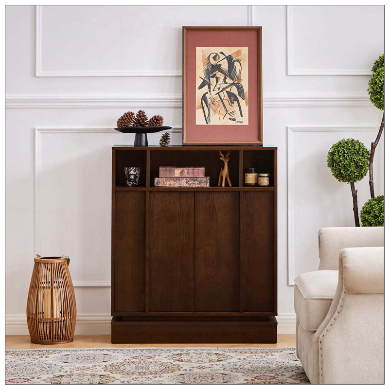 Buffet avec rangement, Noyer