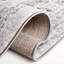 Tapis gris / ivoire en polyester tissé à la machine Haval-1166714919