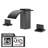 2 Handle Deck Mount Waterfall High Flow Roman Tub Faucet with Brass Valve-64623196