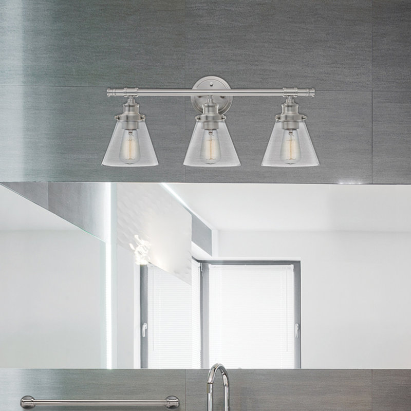 Thrailkill 3 - Light Dimmable Vanity Light, Chrome