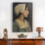«Vintage Portrait Print CXLIV», peinture sur toile encadrée-1216536171