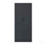 Armoire de rangement en métal 72 po, 4 tablettes, verrouillable - noir-129994481