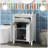 Modern Bathroom Vanity Combo with Ceramic sink