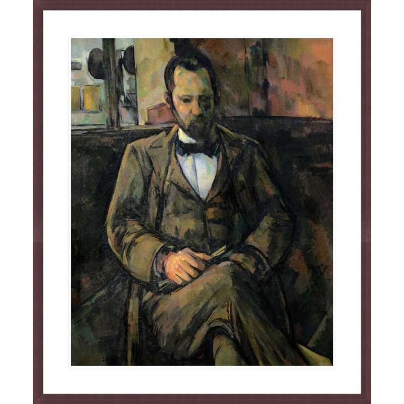 Portrait d'Ambroise Vollard par Paul Cézanne, H 32,27 po x l 41,5 po