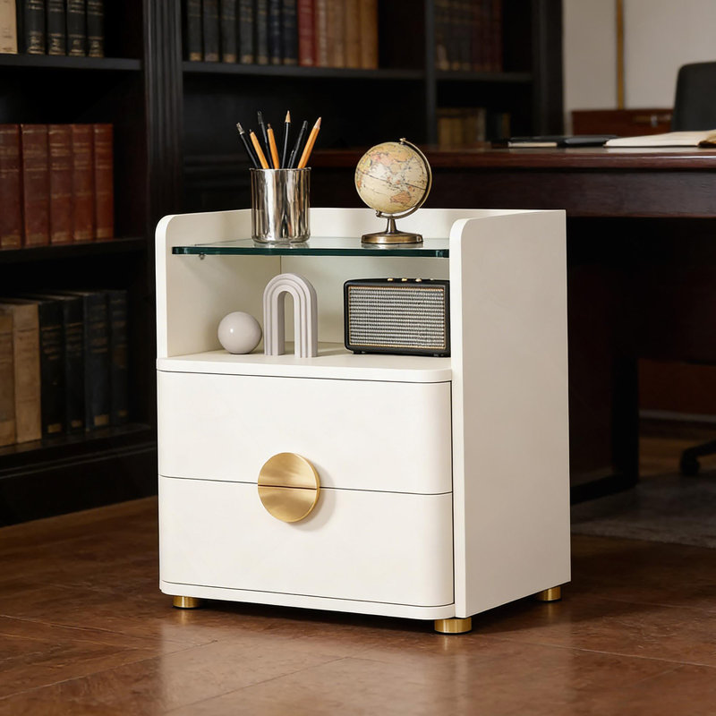 Table de chevet, table de chevet de rangement pour la chambre à coucher