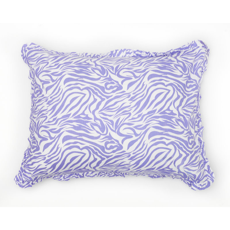 Taie décorative Bani Polyester, Lavande, H 20 po x l 26 po