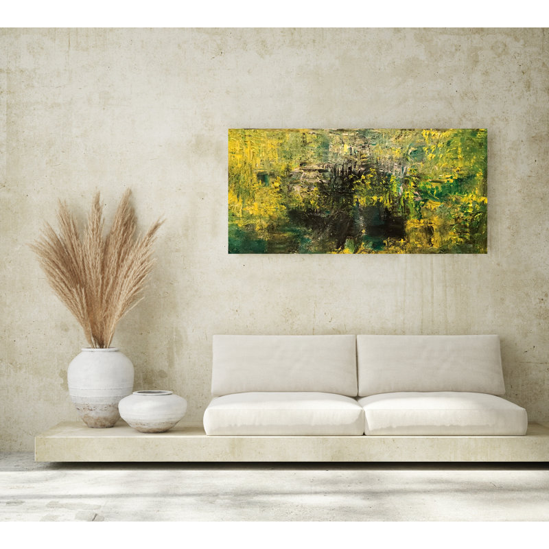 Magic Woods Painting by Irina Gorbman, 11" H x 14" W