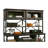 Hutch, Brown Finish