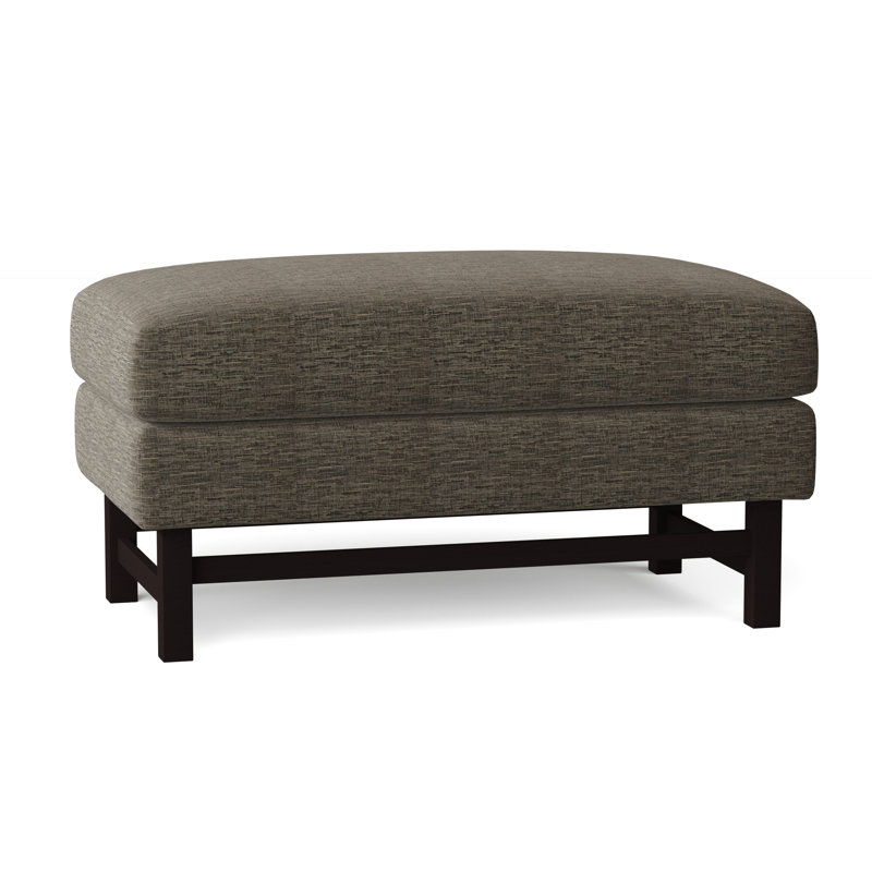 Edward Ottoman, Margaret Uniform, Vintage Ebony