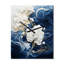 Jakeisha - Horloge murale moderne abstraite-287609664