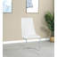 Upholstered Cantilever Chair in White-67099399