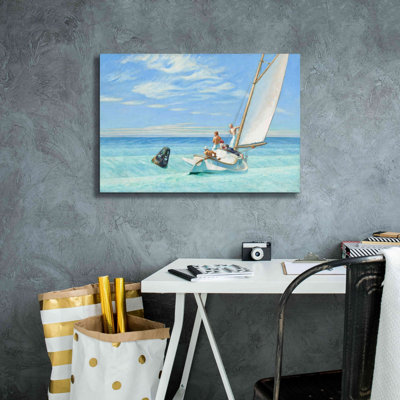'Ground Swell, 1939' by Edward Hopper, Giclee Canvas Wall Art